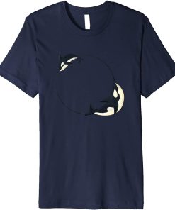 Cute Sea Animal Whale Orca Cool Men Women Orcas Premium T-Shirt