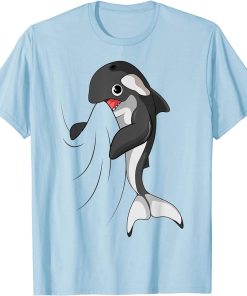 Orca Whale Kids Girls Boys T-Shirt