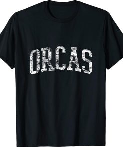 Orcas Athletic Arch College University Alumni T-Shirt