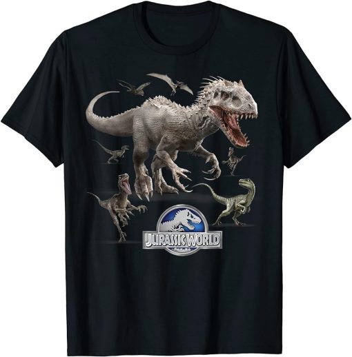 Indominus Rex Raptor Run T-Shirt