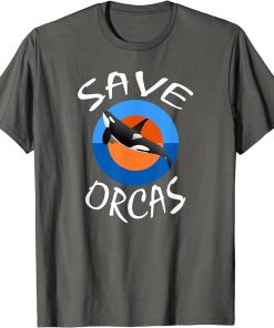 Killer Whale T-shirt - Save Orcas Ocean Biologist See Panda