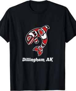 Native American Dillingham AK Tribal Orca Killer Whale T-Shirt